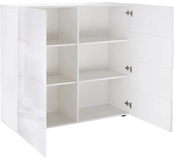 Fehér SERIAN komód