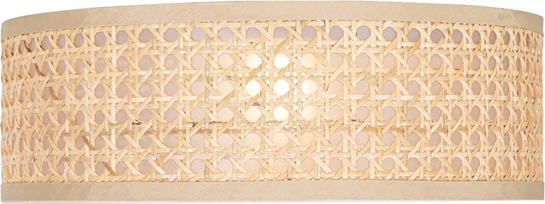 Okos mennyezeti lámpa rattan 30 cm, Wifi A60-nal - Tromma