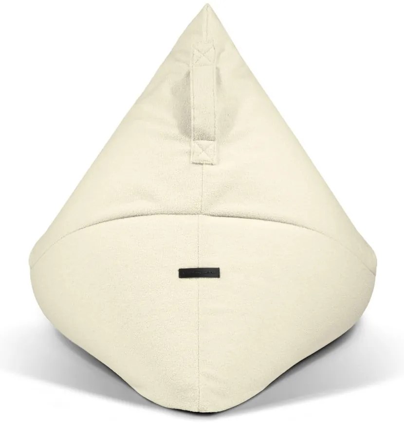 Világosszürke buklé babzsákfotel Razzmatazz – SLOWDOWN