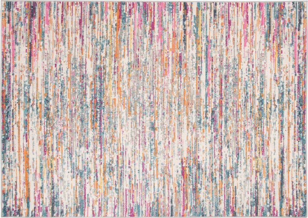 Szőnyeg Fríz 80x150 Divatos Színes Pasztell d252a