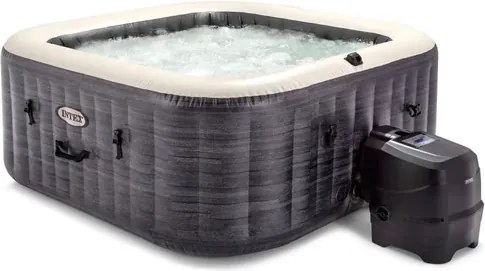 Intex PureSpa Greystone Deluxe HWS 1100 felfújható masszázsmedence, 196x71cm (28452/3EXX0797)