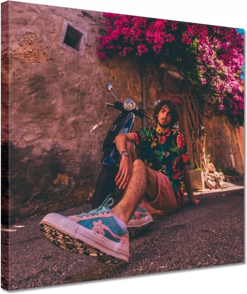 Vászonkép 30x30 Férfi Erő