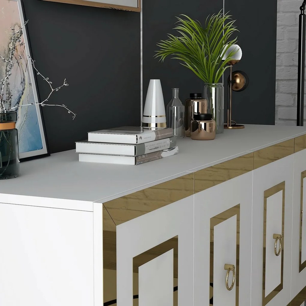 Karya White and Gold szekrény