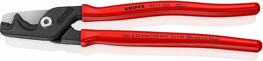 Knipex Kábelvágó Olló StepCut XL 225mm