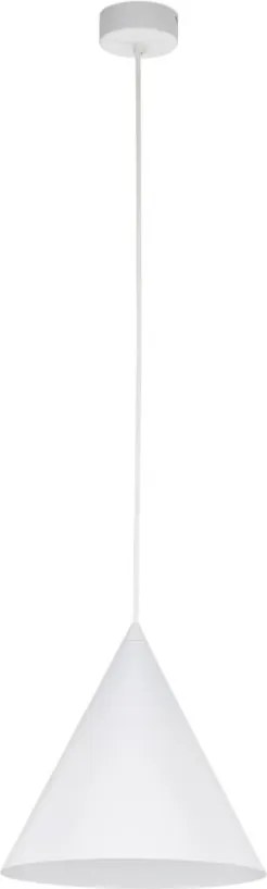 TK LIGHTING 10008 CONO Modern Függesztett Lámpa Fehér E27 IP20