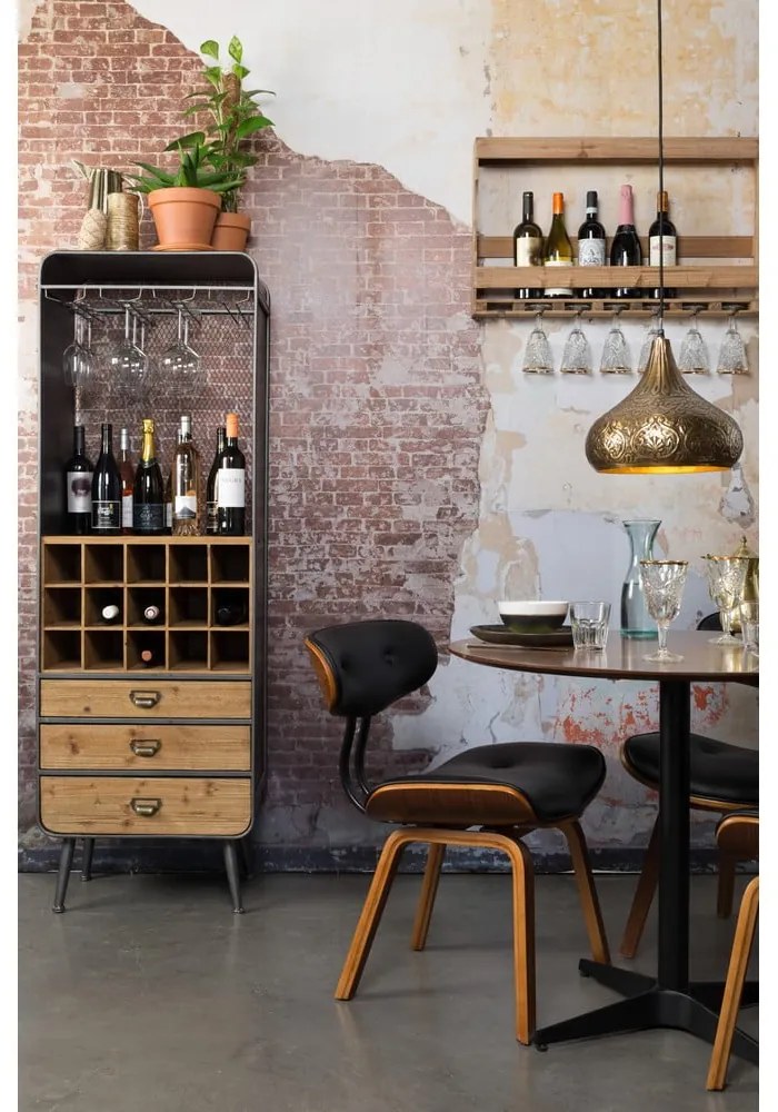 Vino fa bortartó szekrény - Dutchbone