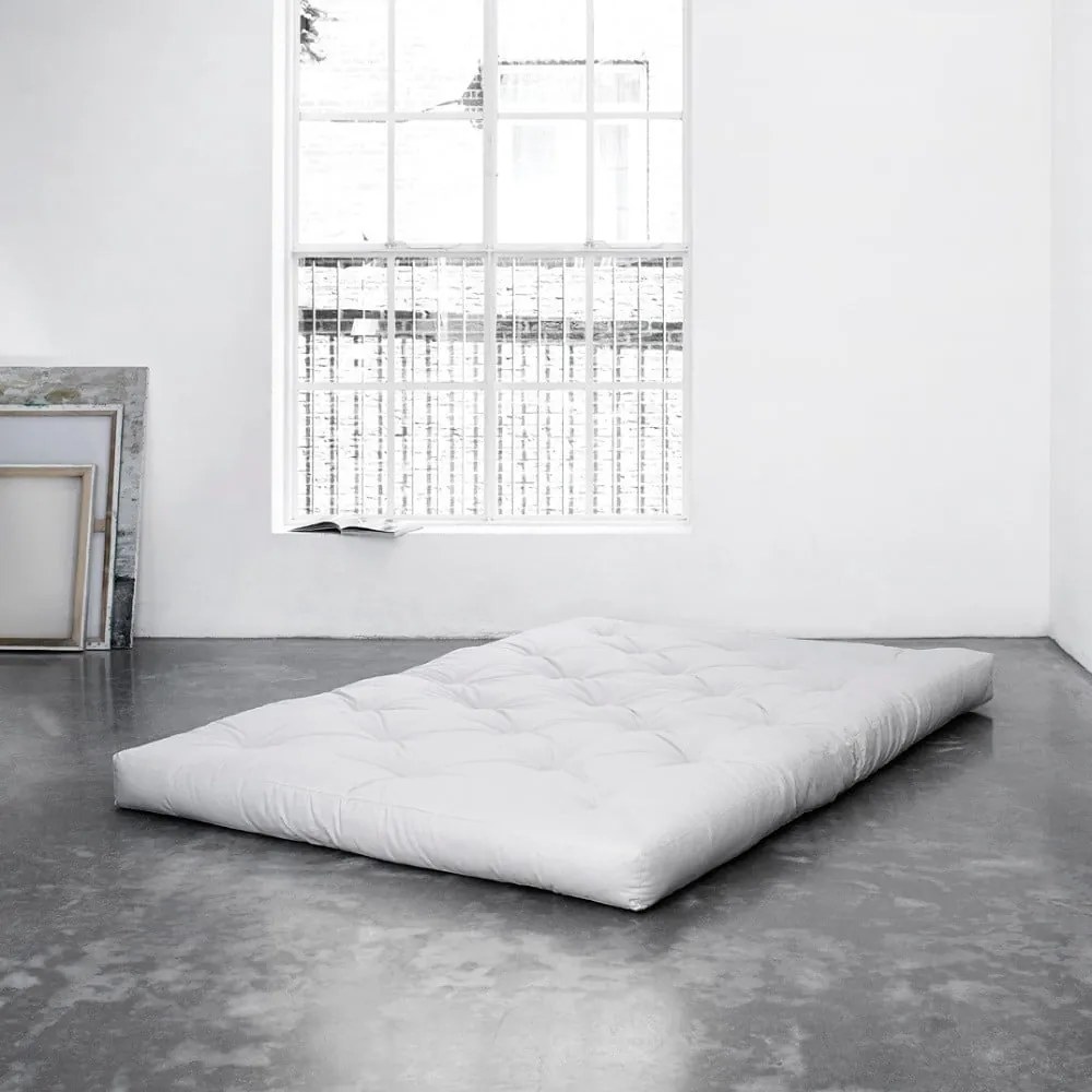 Fehér közepes keménységű futon matrac 180x200 cm Coco Natural – Karup Design