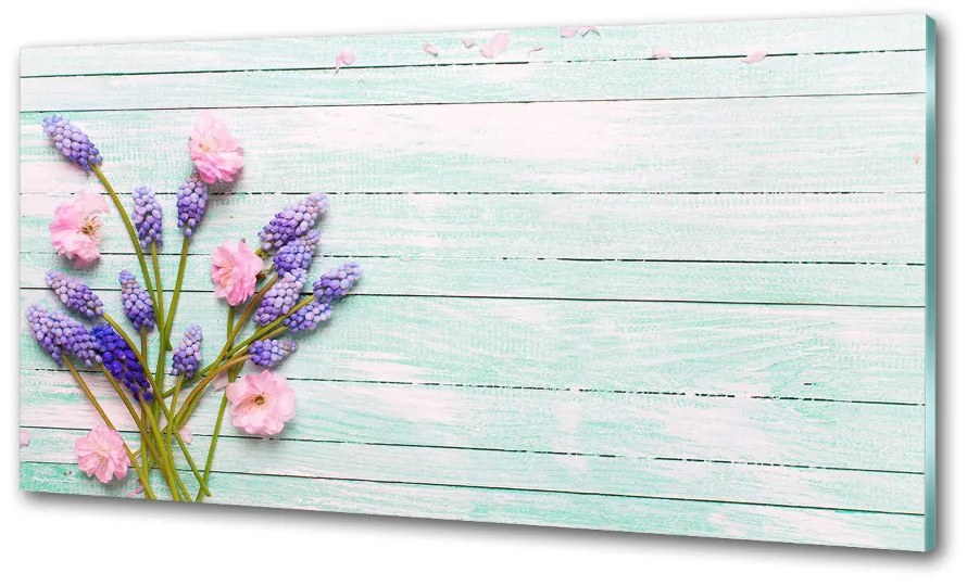 Konyhai falburkoló panel Lavender fa pksh-159336288