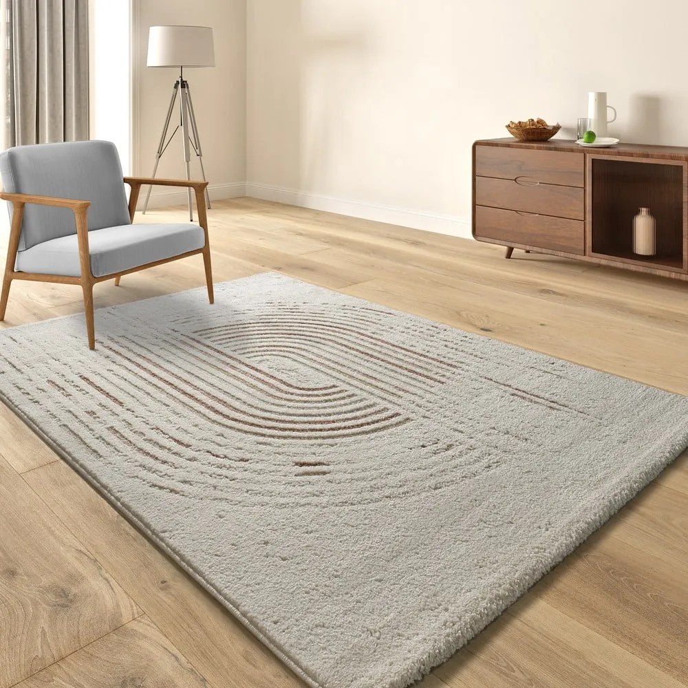 Krémszínű szőnyeg 200x290 cm Candela – Universal