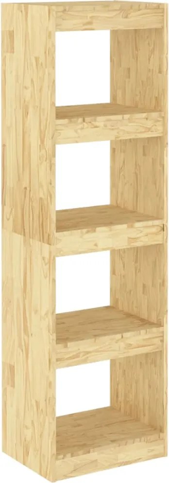 vidaXL fenyőfa könyvszekrény térelválasztó 40 x 30 x 135,5 cm