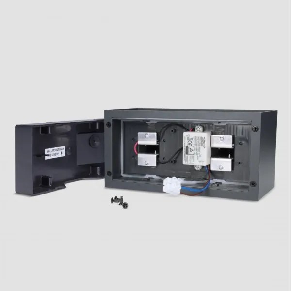 Brilagi - LED kültéri fali lámpa DOUBLE CUBE LED/12W/230V antracit IP65