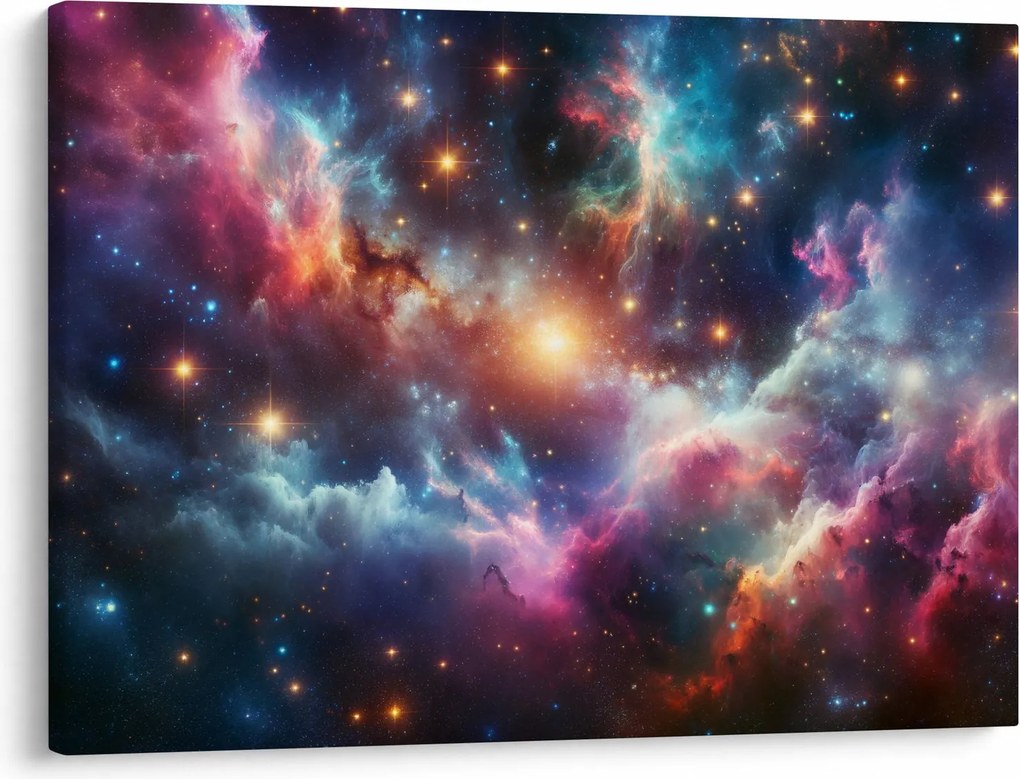 Kép - Sötét univerzum (70x50 cm)