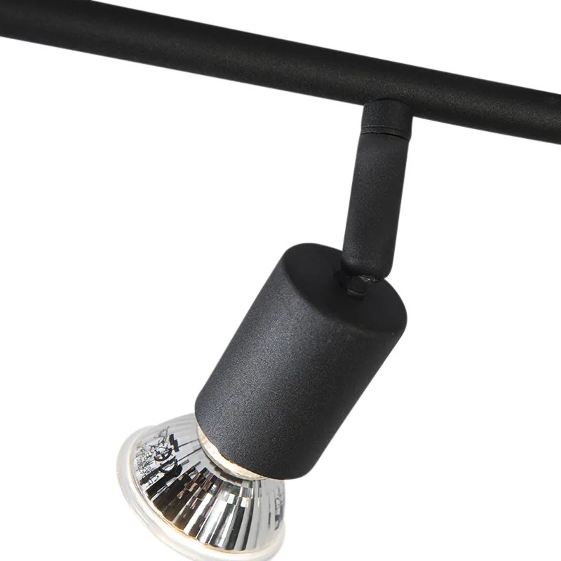 Okos spotlámpa fekete dönthető, WiFi-vel, GU10 - Jeany