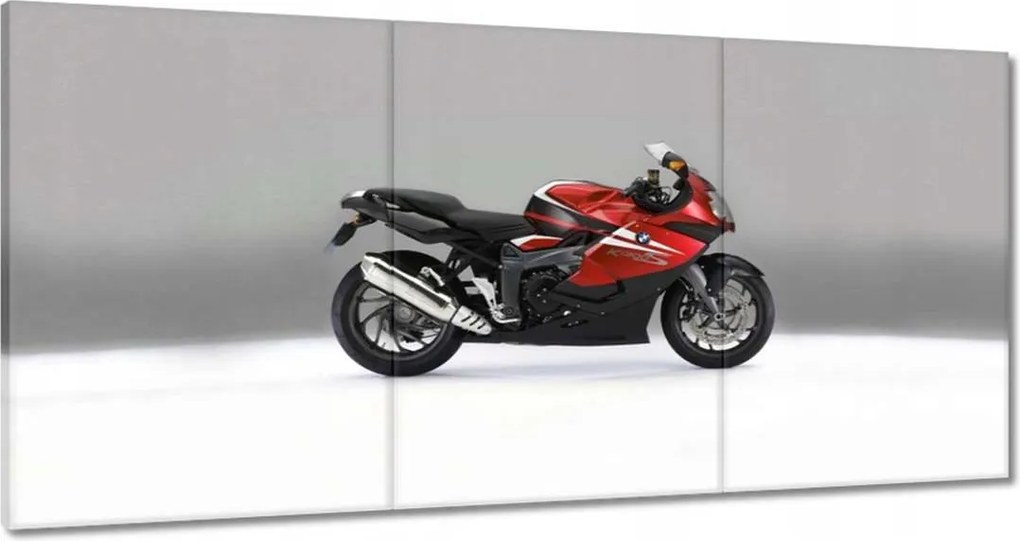 Vászonkép 120x60 Piros Bmw üldöző