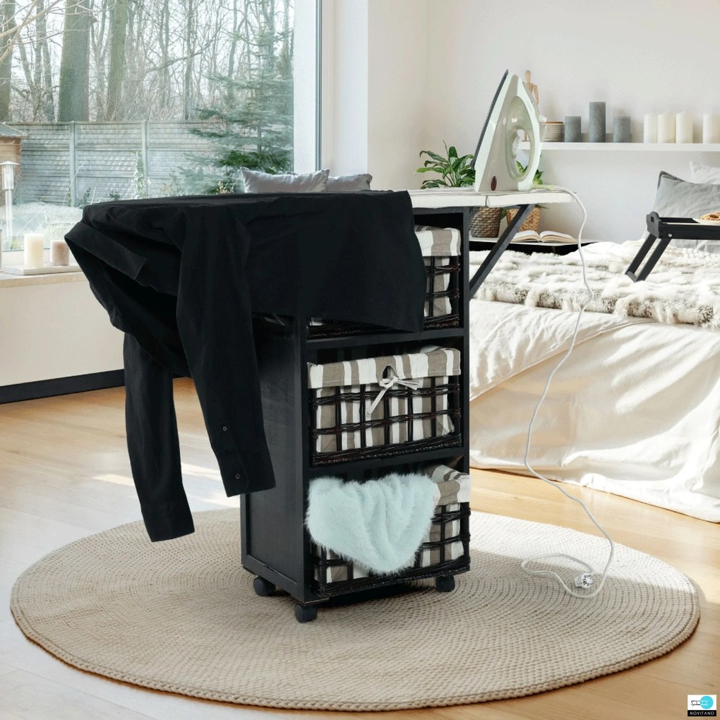 Vasalódeszka, sötétbarna, BOND 2