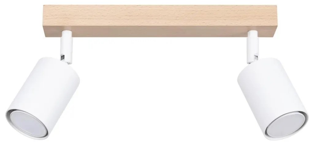 Sollux SL.1286 - Spotlámpa VERDO 2xGU10/10W/230V fehér