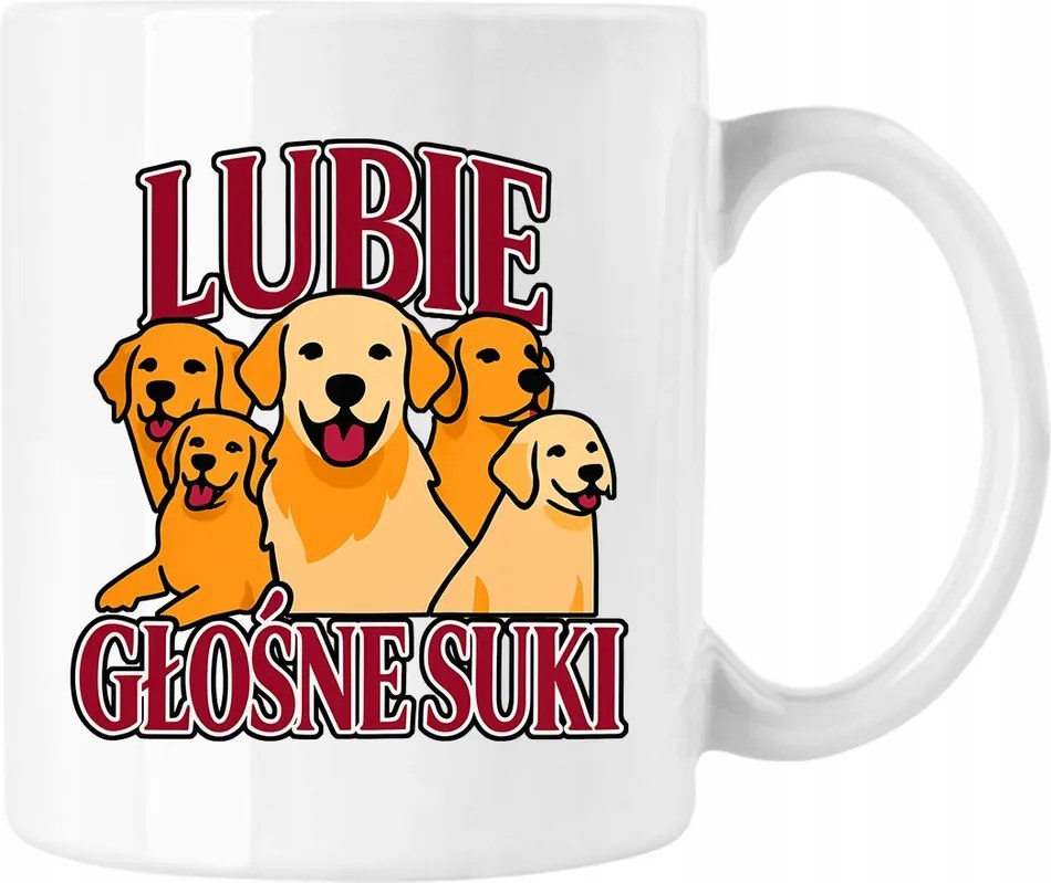 Bögre Szeretem a hangos mém idézet vicc fehér 330ml