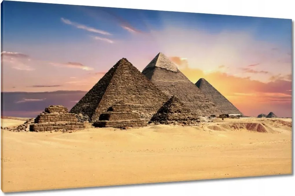 Vászonkép 120x70 Piramisok Egyiptom Tájkép