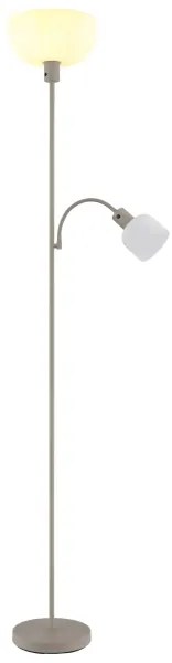 Globo 59947S - HINTON állólámpa 1xE27/40W/230V + 1xE14/25W