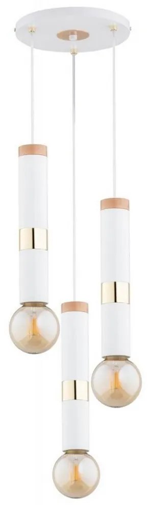 Csillár zsinóron DEKOR 3xE27/60W/230V