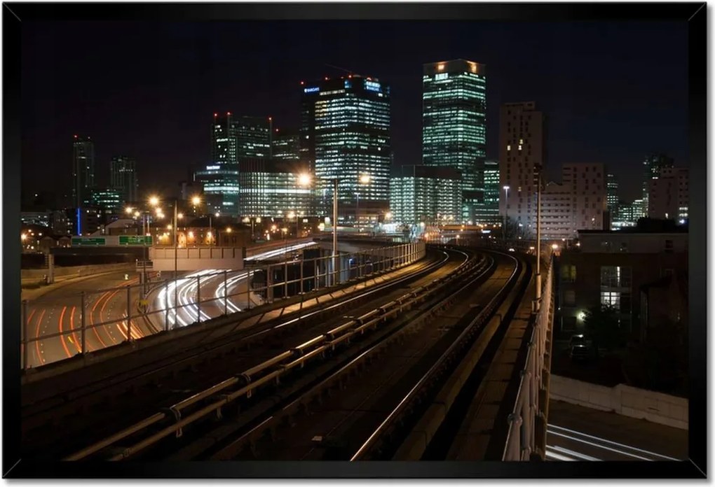 Poszterek keretben 60x40 Éjszakai kép