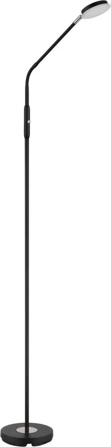 Globo 58504SS - SILVIO érintésvezérlésű, dimmelhető LED állólámpa LED/6,5W/230V, fekete