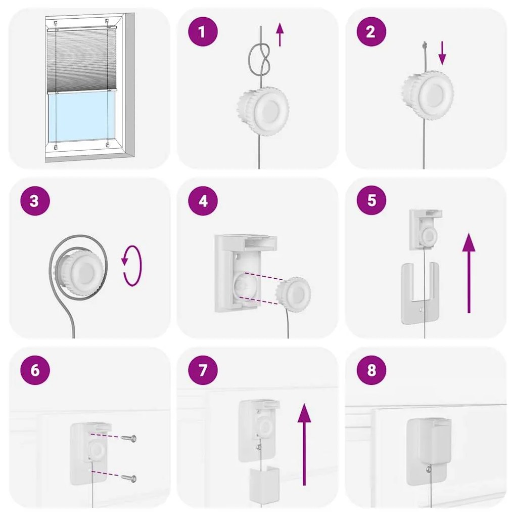 pliszírozott redőny rózsaszín 100x100 cm szövetszélesség 99,4cm
