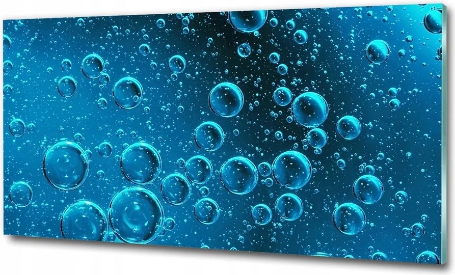 Kép akril üvegen Buborékok a víz alatt