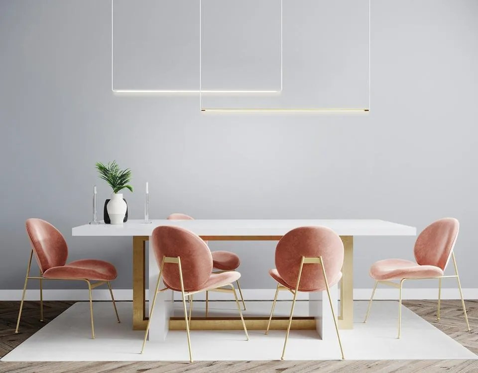 KING HOME MSE1501100132 OMBRE Modern Led Függesztett Lámpa Sárga LED IP20