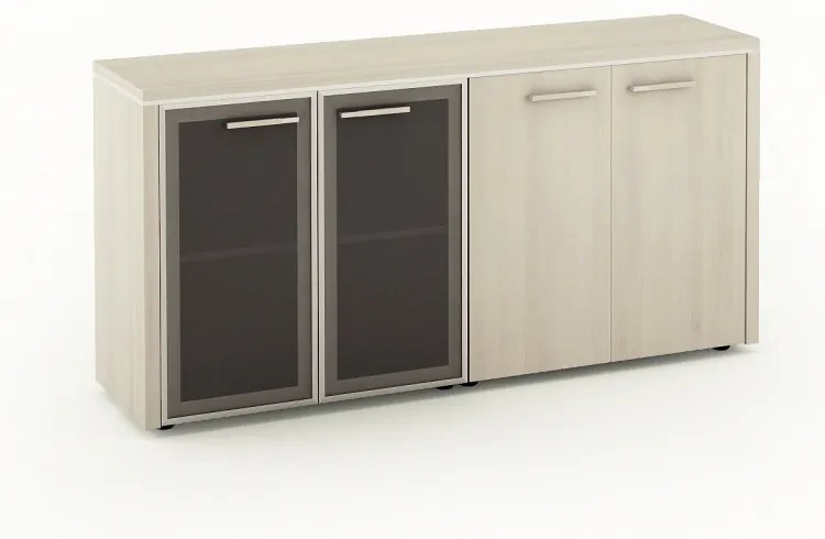 TopOffice 6 szekrénykészlet, világos akác