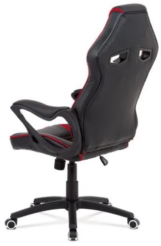 KA-G406 SCAUN ROȘU - NEGRU GAMER PIVOTANT