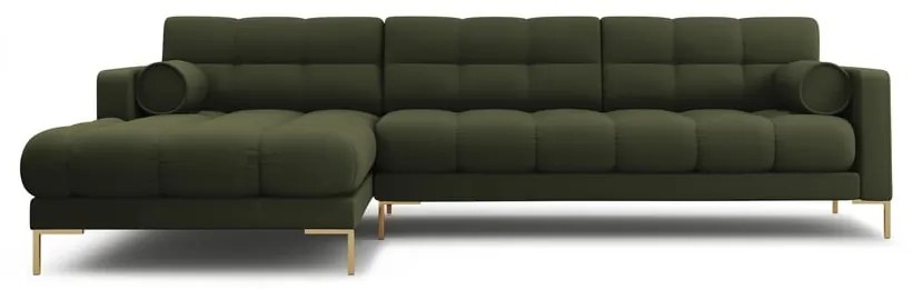 Zöld sarokkanapé (bal oldali) Bali – Cosmopolitan Design