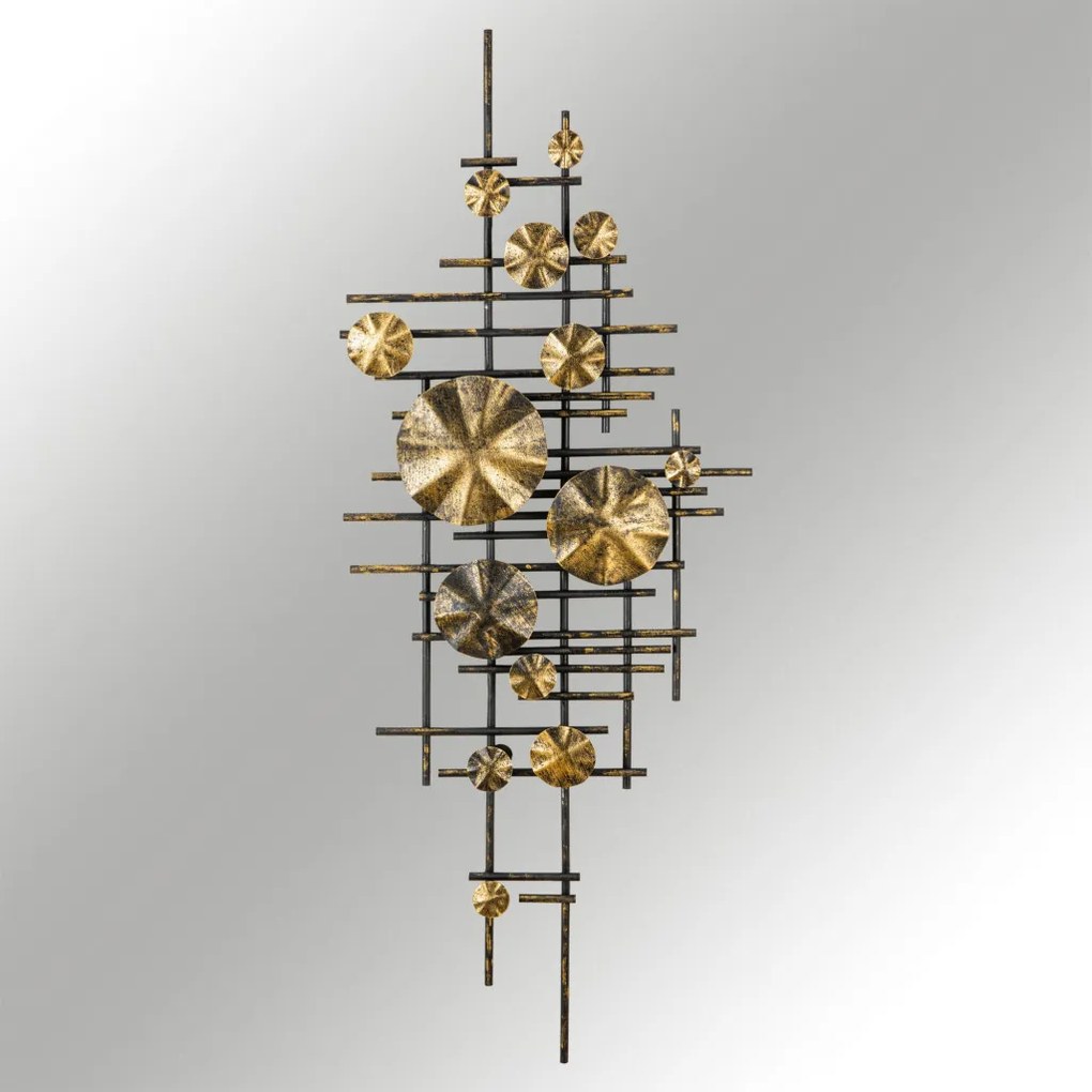 Mihrimah fém fali dekoráció, 113×7 cm – TR279ENZ2533