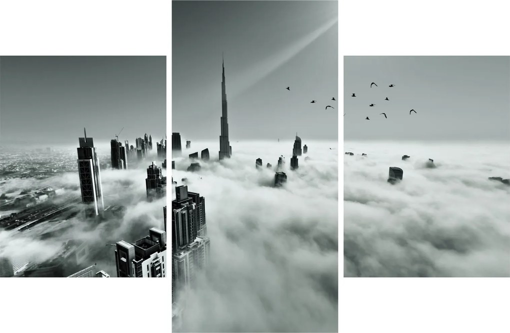 Kép - Felhőkarcolók Dubaiban (90x60 cm)