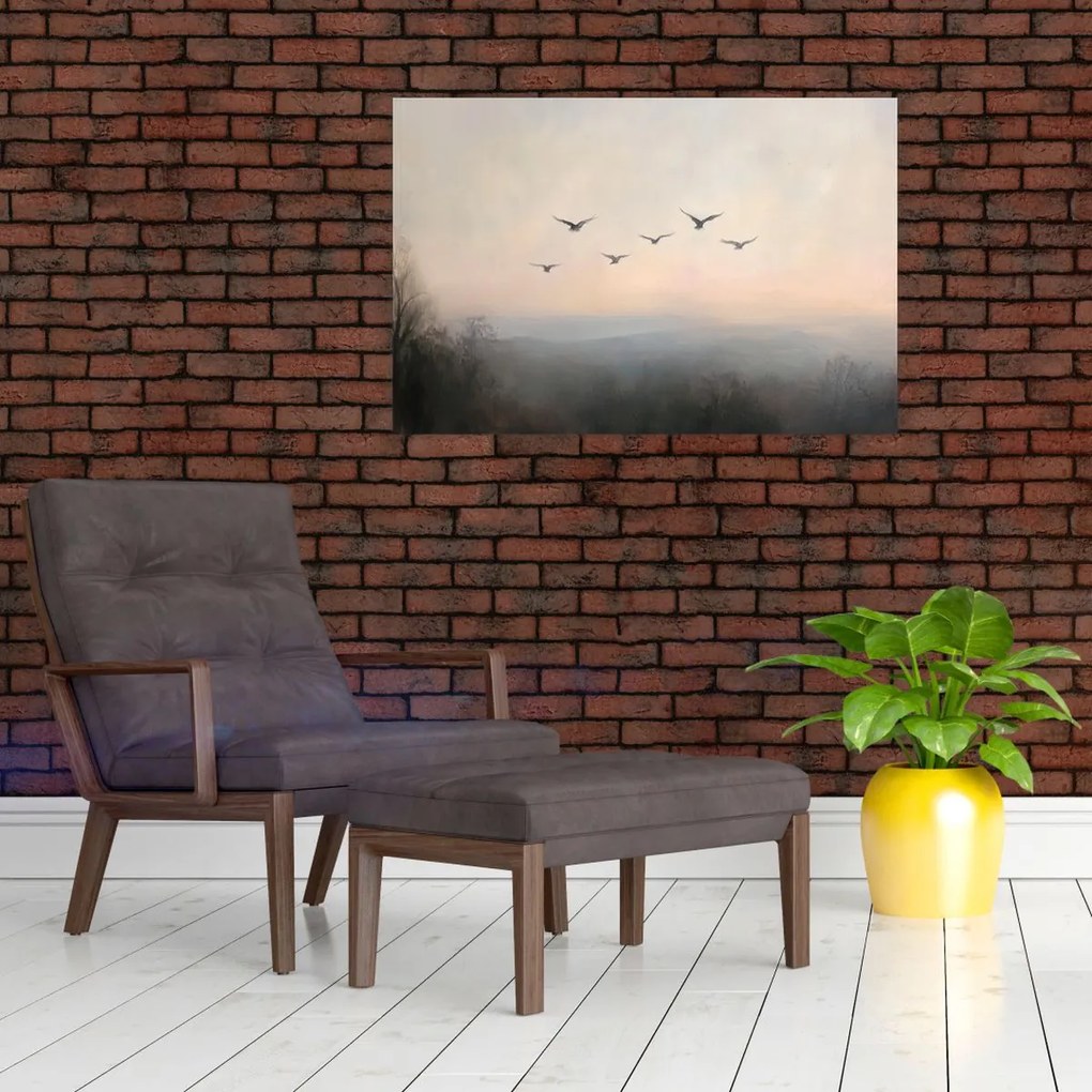 Kép - Madárcsapat (90x60 cm)