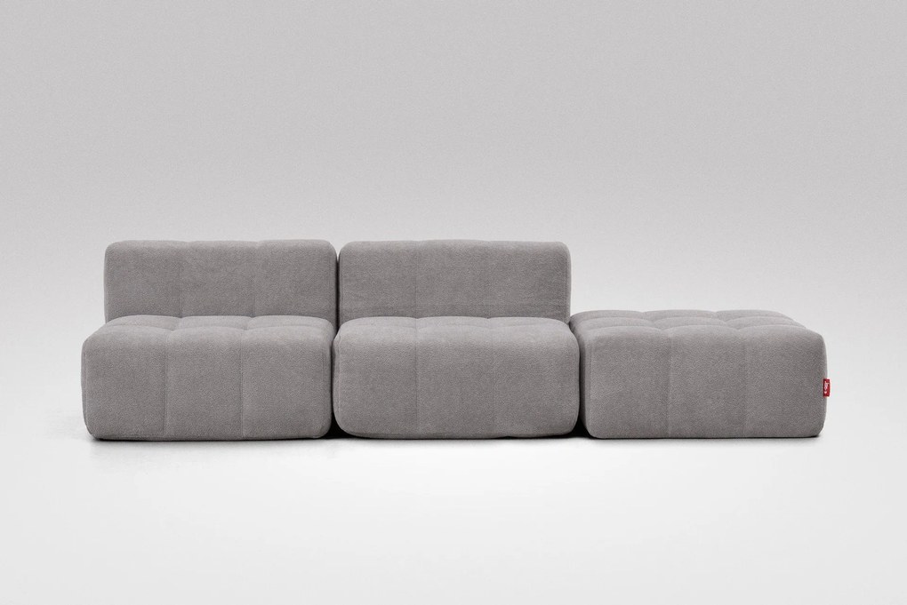 3 Teiliges Modulares Sofa – Grau