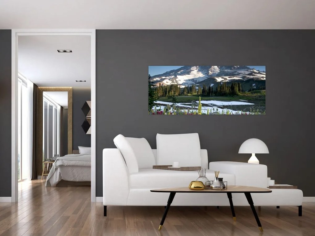 Kép - Mount Rainier (120x50 cm)