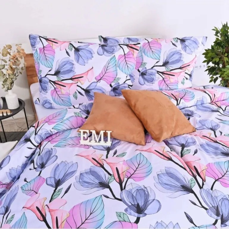 EMI Veronica flanel ágyneműhuzat, A standard egyszemélyes ágy szett tartalma: 1x 140x200 + 1x 70x90