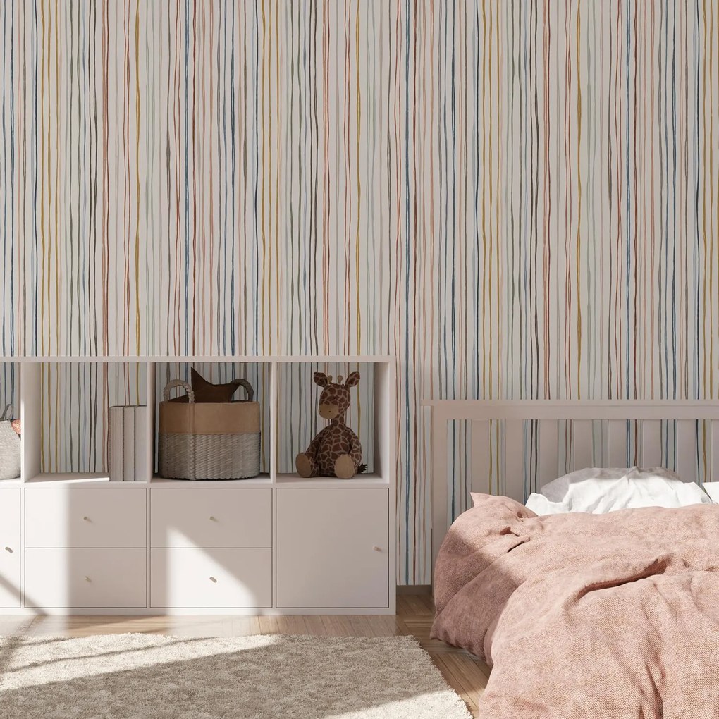 Fotótapéta - Színes csíkok (147x102 cm)