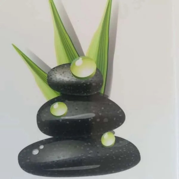 Zen dekorációs falmatrica 32x69cm