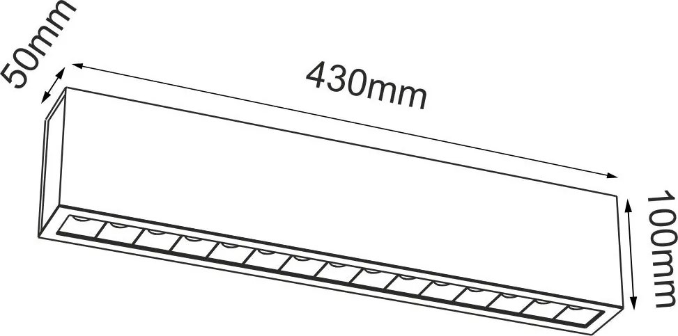 ANTIGO 1047 A-GLARE Modern Mennyezeti Lámpa Fehér LED IP20