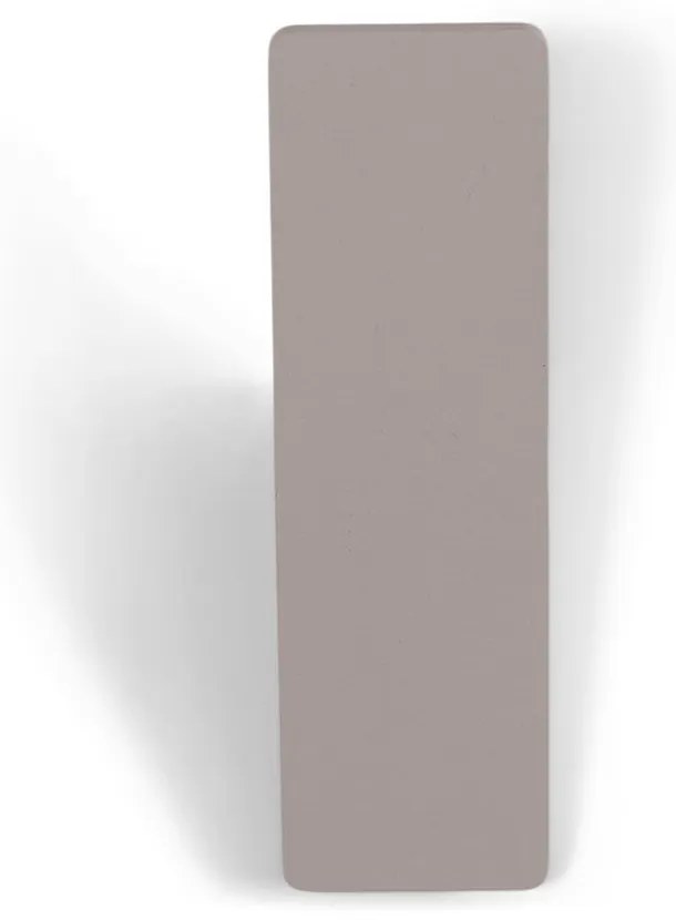 Világosszürke fali acél akasztó Angle – Spinder Design
