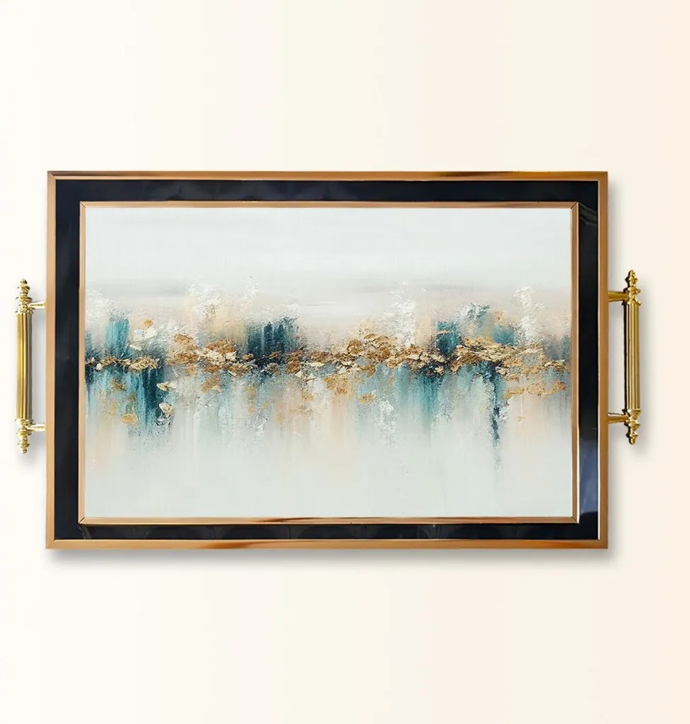 Üveg tálca, 38×24 cm – TPA9839