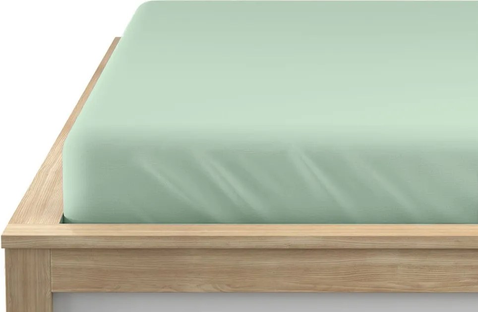 Jersey lepedő EXCLUSIVE mentazöld 200 x 220 cm