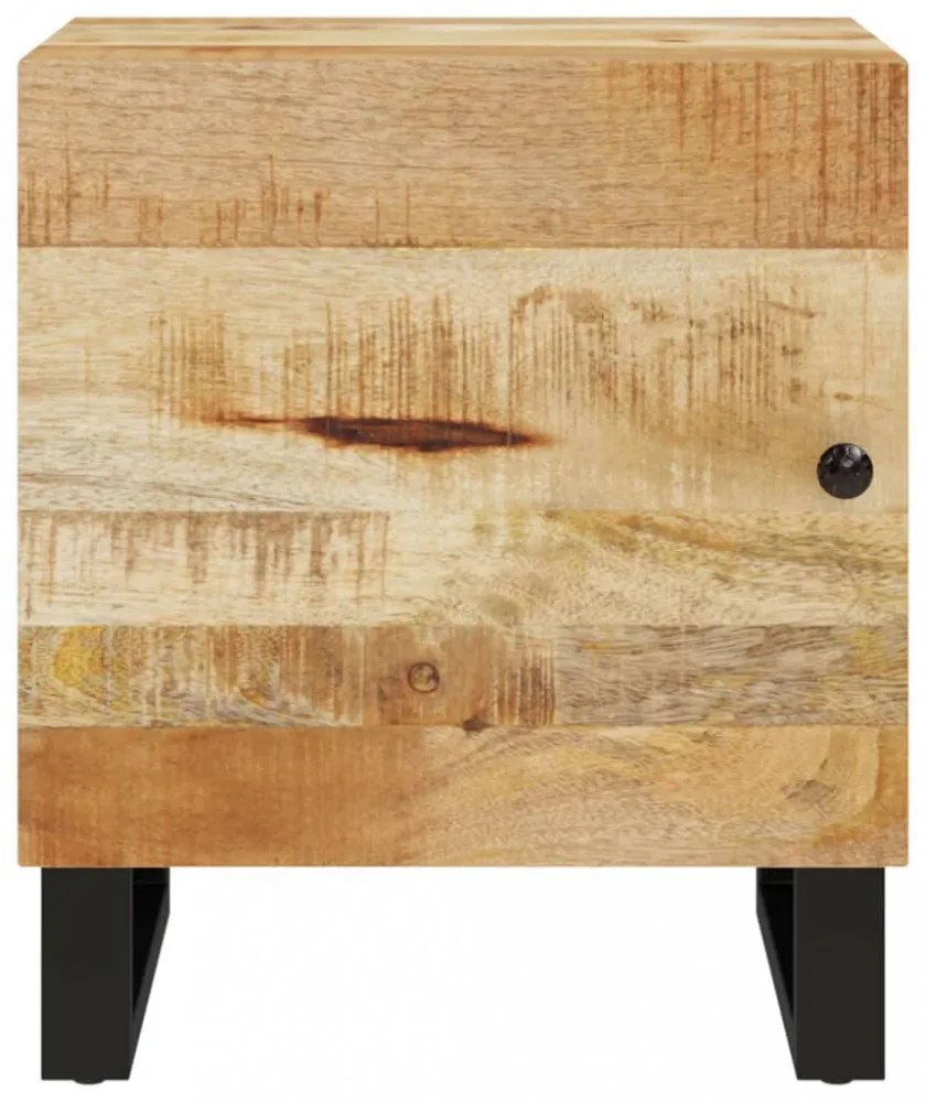 tömör mangófa éjjeliszekrény 40 x 33 x 46 cm