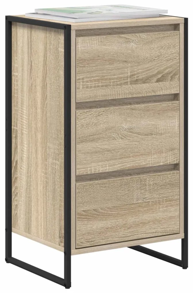 Széf fiókkal Sonoma 42 x 36 x 75.5 cm Faanyag