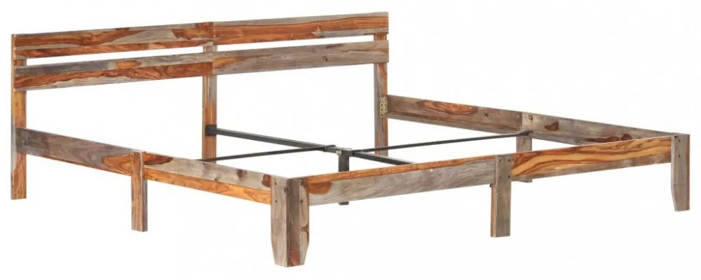 tömör fa ágykeret matrac nélkül 200 x 200 cm