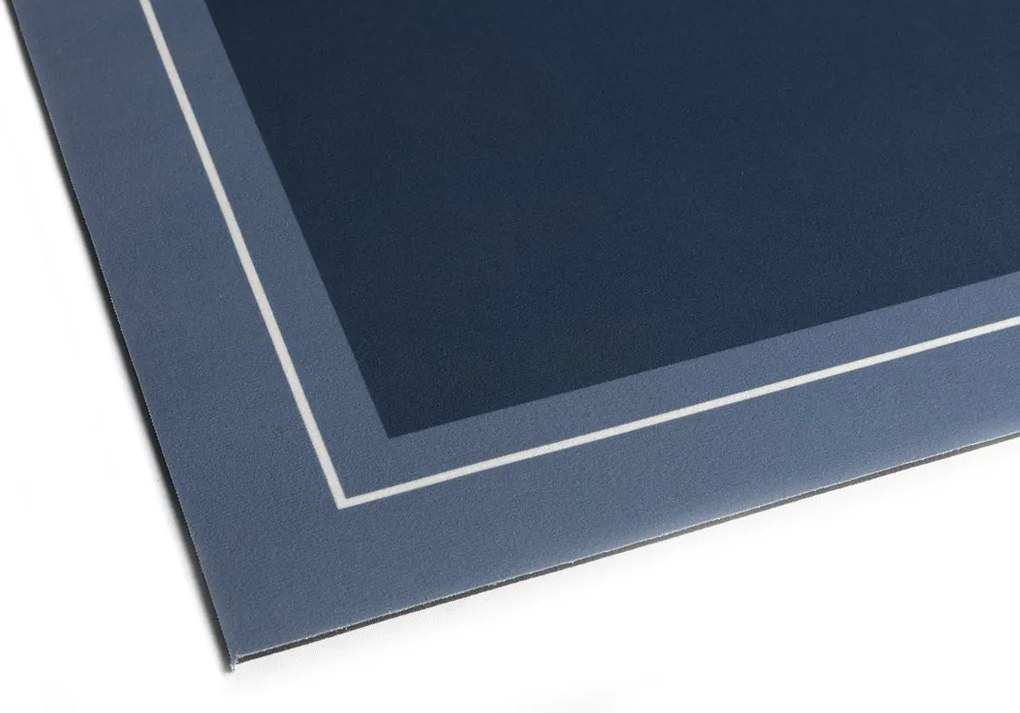 Aqualine Aqualine, fürdőszobaszőnyeg 60x120cm, nedvszívó, kék, PCD012V