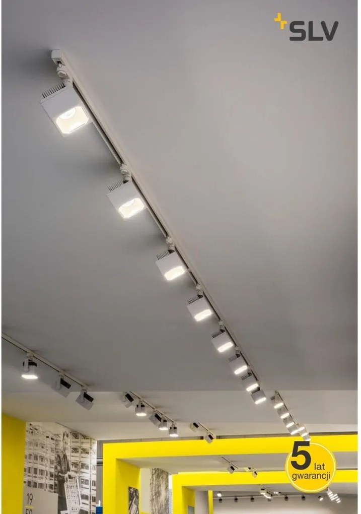 SLV EURO CUBE 152781 Sínreflektor 1x26W/LED 4000K 2740LM IP20