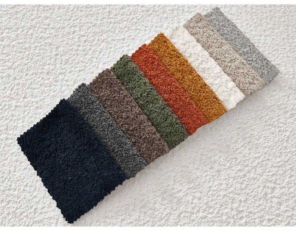 Fehér buklé kanapé 170 cm Giorgia – Bobochic Paris